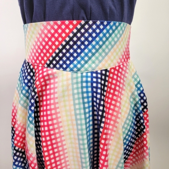 NWOT Voodoo Vixen Rainbow Skirt - Picture 3 of 12